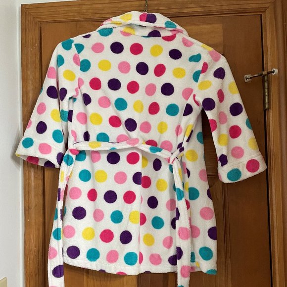 Girls Spotted, Colorful Robe - Picture 2 of 4